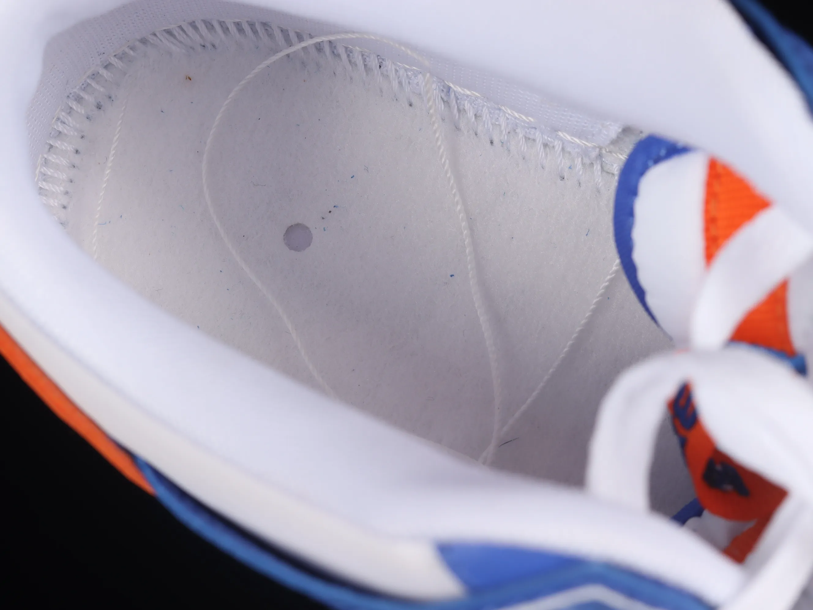 All categories Nk SB Dunk Series Nk SB Dunk Low low-top skate shoes #ZG version Nk Dunk Scrap blue white orange Knicks stitched low-top skate shoes DM0128-100